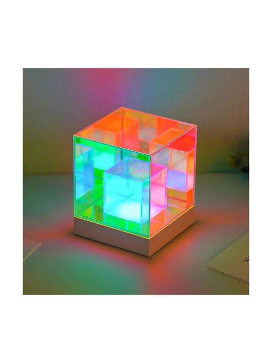 Andowl Decorative Lamp 3D Illusion Multicolour