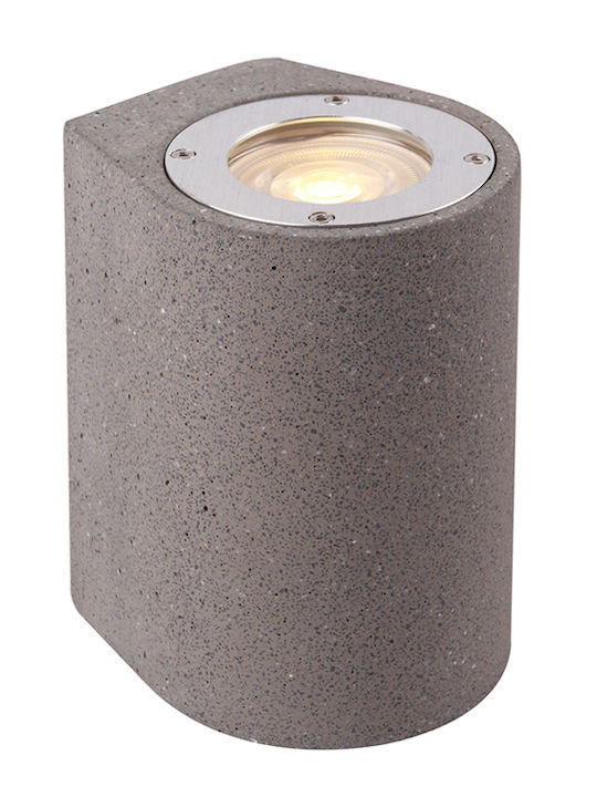 Viokef Kithnos Wandmontiertes Außen-Spotlight GU10 IP65 Doppelstrahl 8.4x10x12εκ.