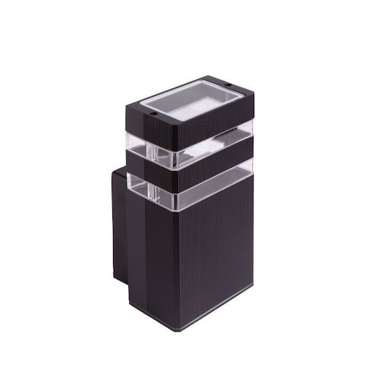 Metanor Wall-Mounted Outdoor Lighting Ceiling Lamp Black Metanor Wall-Mounted Outdoor Lighting Ceiling Lamp Black