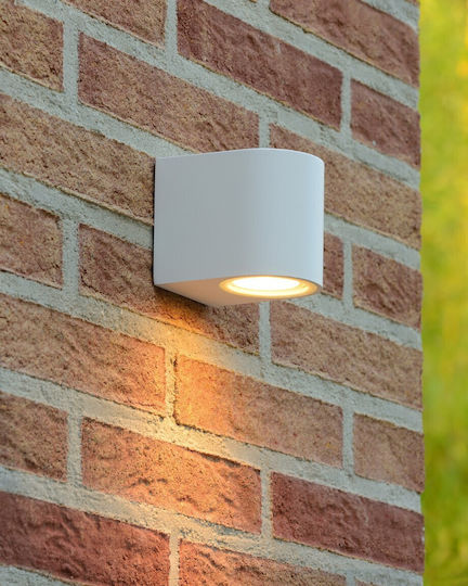 Lucide Lightning Zora Wall-Mounted Outdoor Spot Light GU10 IP44