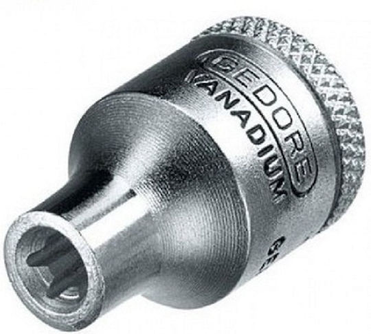 Gedore Καρυδάκι Torx με Καρέ Υποδοχής 1/2" Μέγεθος E12