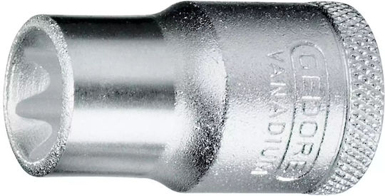 Gedore Καρυδάκι Torx με Καρέ Υποδοχής 1/2" Μέγεθος E12