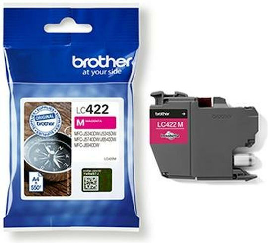 Brother LC422M Original Pack of 5 InkJet Printer Inks Magenta