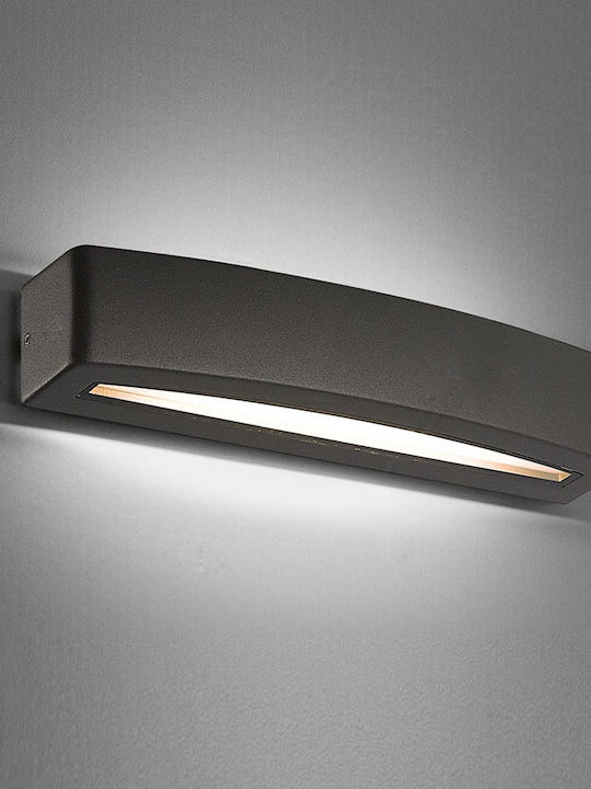 Viokef Rio Wall-Mounted Outdoor Ceiling Light IP54 Double Beam 27x5εκ.