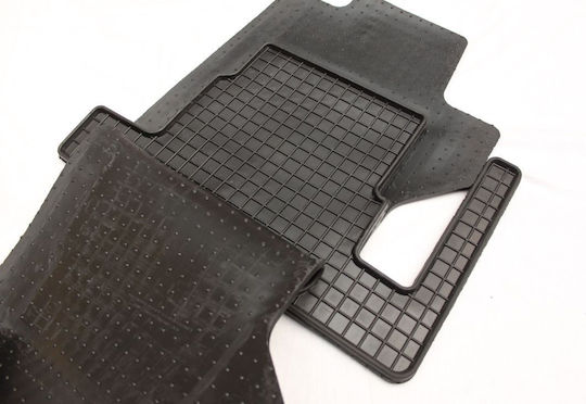 Petex Set of Front and Rear Mats 4pcs for Peugeot 1007 2005-2009 Black