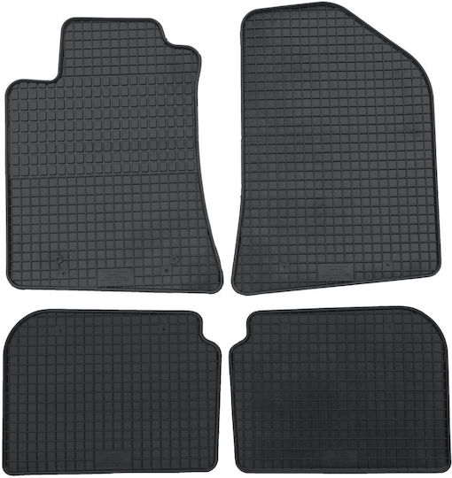 Petex Set of Front and Rear Mats 4pcs for Toyota Aygo 2005 Black