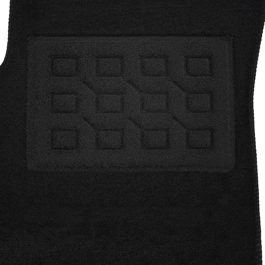 Cik Set of Front and Rear Mats 4pcs for Mazda CX-30 Black