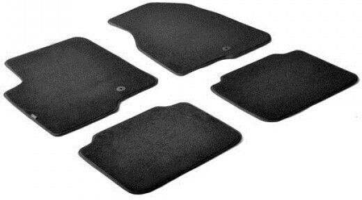 Lampa Set of Front and Rear Mats 4pcs for Opel Antara Black