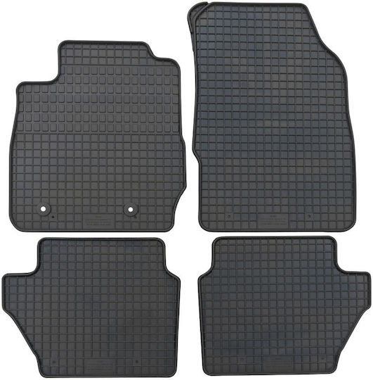 Petex Set of Front and Rear Mats 4pcs for Ford EcoSport 2014+ Black