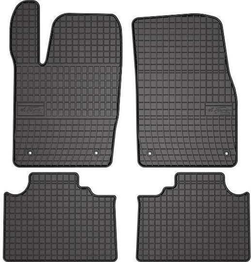 Frogum Set of Front and Rear Mats 4pcs for Jeep Grand Cherokee 2014 Black
