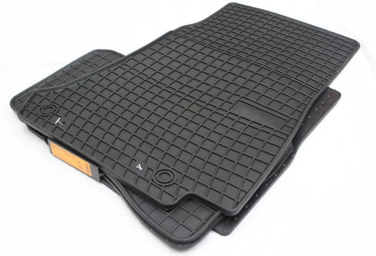 Frogum Set of Front and Rear Mats 4pcs for Mercedes-Benz EQC 2019+ Black