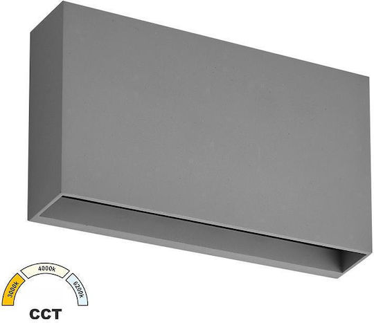 Adeleq Στεγανή Πλαφονιέρα LED 12W