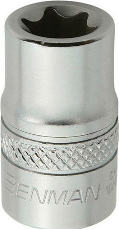 Benman Socket Torx with Square Drive 1/2" Size E14