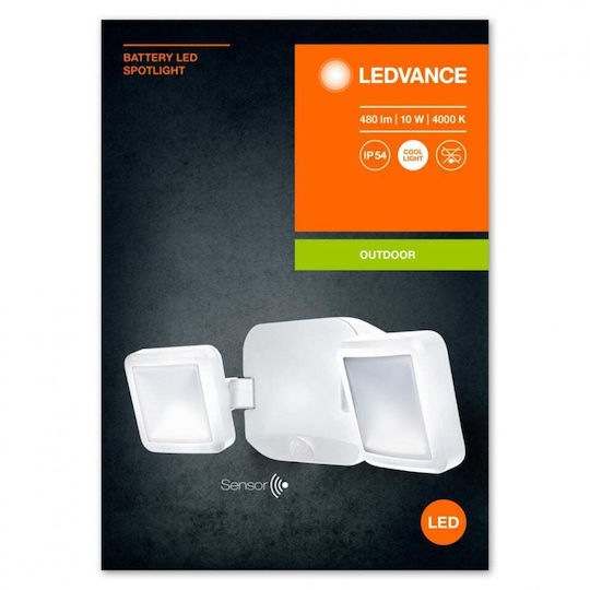 Ledvance Σποτ LED 10W 4000K 33.2x11.2x10.5εκ. Ledvance Σποτ LED 10W 4000K 33.2x11.2x10.5εκ.