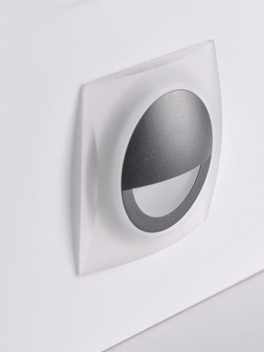 Polux Wall-Mounted Outdoor Spot Light LED IP44 3W