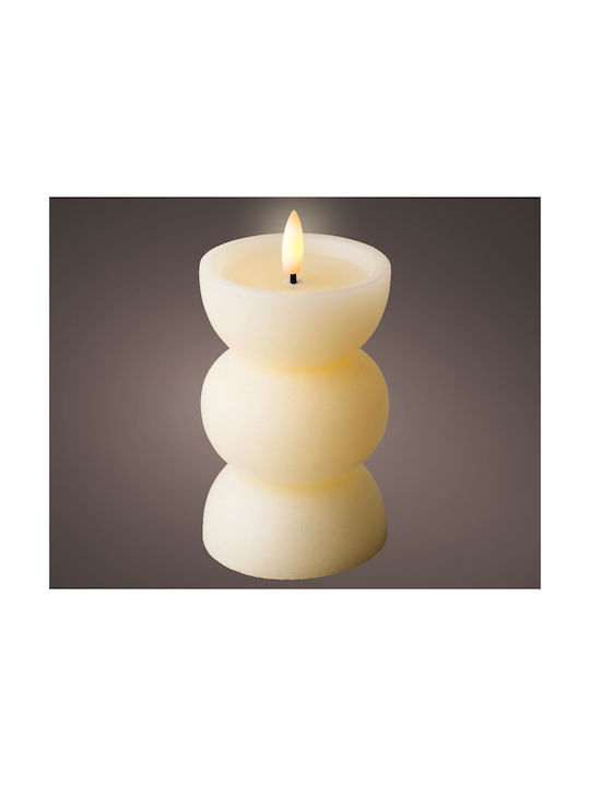 Kaemingk Dekorative Lampe Wachs-Politur Weiß