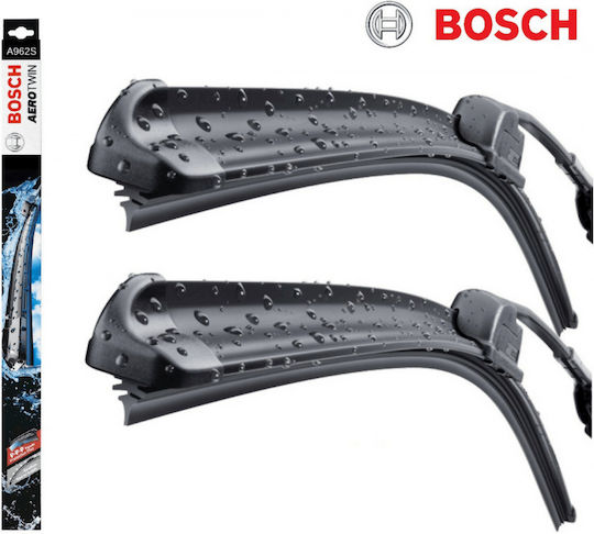 Bosch Aerotwin A962S Front Set Car Wiper Blades 700mm/625mm