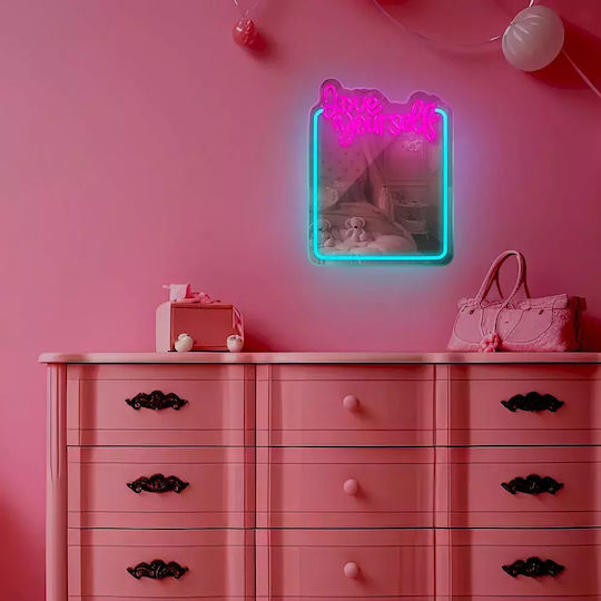 Forever Light Lustră Decorativă Dragoste Turcoaz