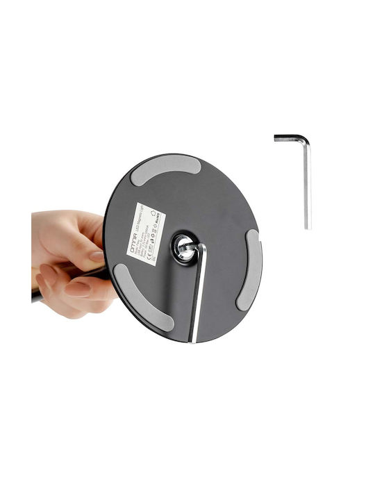 Omnia LED Schreibtischlampe und Clip in Schwarz Farbe