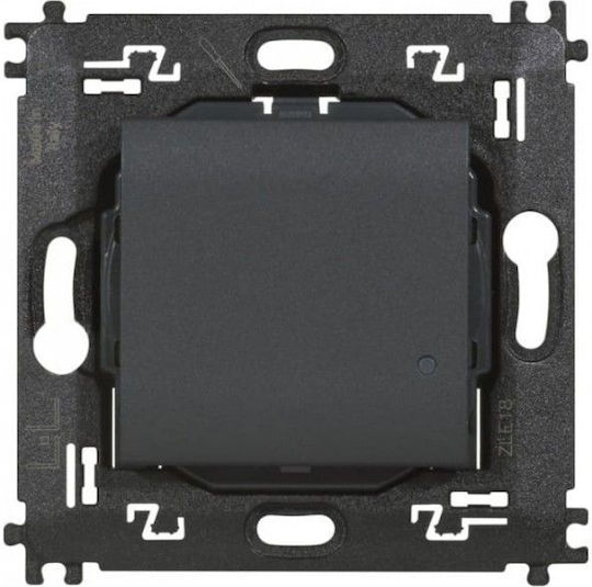 Bticino Wall Switch One-Way Gray
