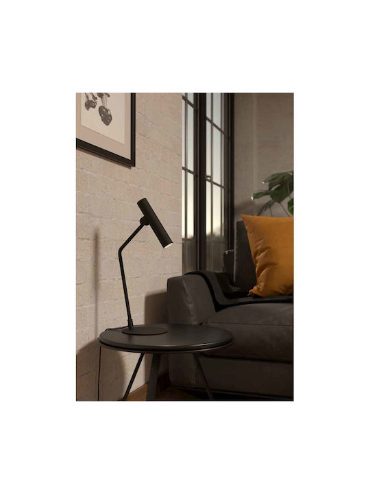 Eglo LED Office Lamp with Foldable Arm in Black Color