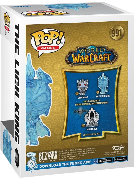 Funko Pop! Games: World of Warcraft - The Lich King 991