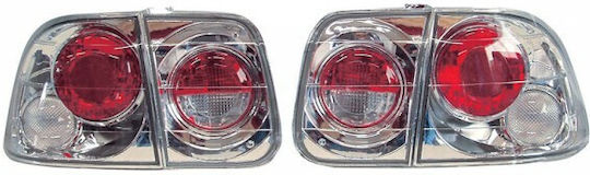 Autoline Taillights for Honda Civic 4D 1996 2pcs