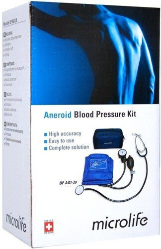 Microlife BP AG1-20 Analog Arm Blood Pressure Monitor Accuracy with Stethoscope