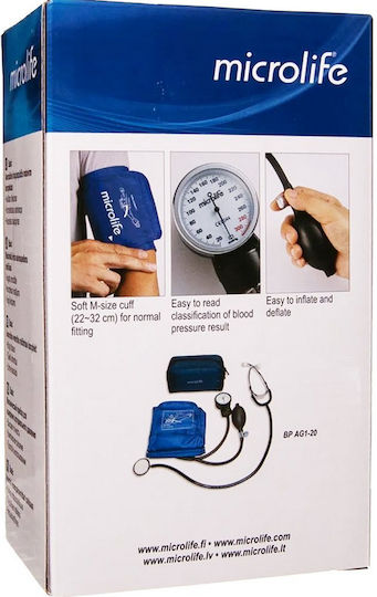 Microlife BP AG1-20 Analog Arm Blood Pressure Monitor Accuracy with Stethoscope