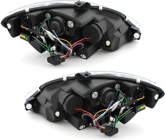 Junyan Front Lights Led for Seat Altea / Leon / Toledo 2005-2009 2pcs