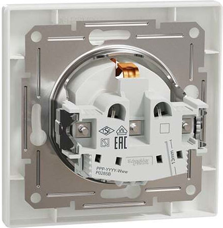 Schneider Electric Asfora Power Socket White 1pcs