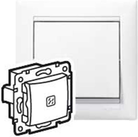 Legrand Valena 26 Recessed Wall Switch Single Without Frame Aller Retour White