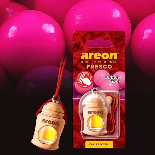 Areon Κρεμαστό Αρωματικό Υγρό Αυτοκινήτου Fresco Bubble Gum 4ml