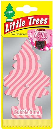 Little Trees Car Air Freshener Tab Pendand Bubble Gum