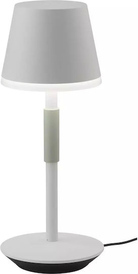 Philips Metal Lampă de masă cu Abajur Alb și Bază