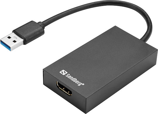 Sandberg Usb 3.0 To Converter HDMI male to HDMI female 1pcs