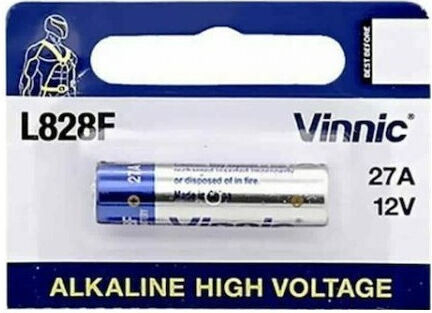 Vinnic Αλκαλική Μπαταρία A27 12V 1τμχ