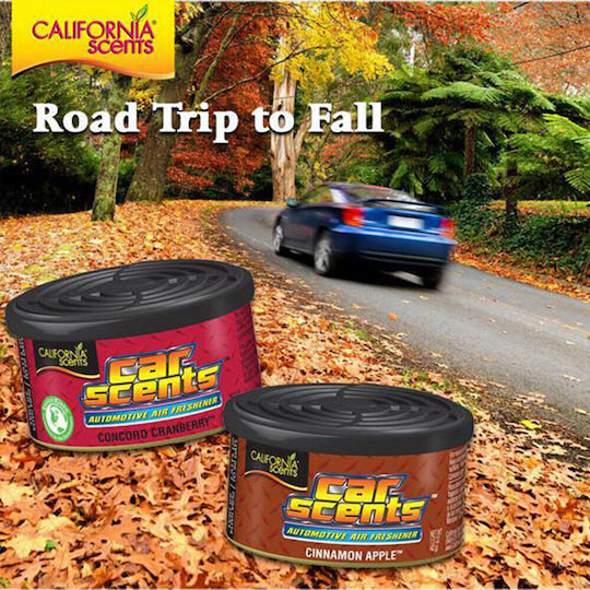 California Scents Air Freshener Can Console/Dashboard Car Scents Fresh Linen 42gr