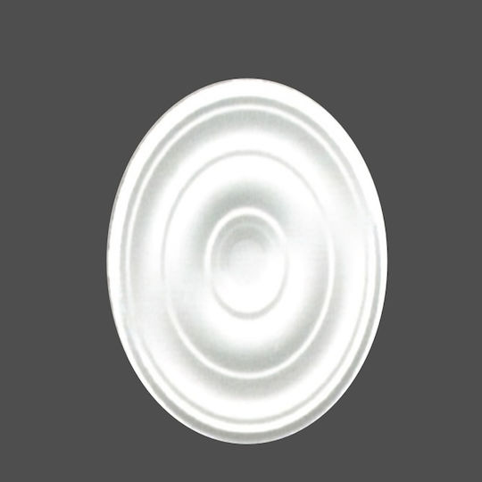Deco Ceramica Ceiling Rose for Lighting Fixtures White KALTS-ROZETA-P39