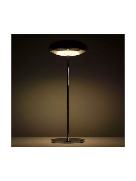 Ready Broggi Nuvola Metal Lampă de masă LED cu Abajur Gri și Bază