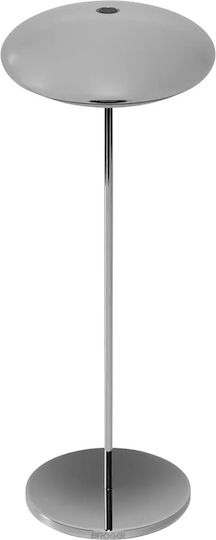 Ready Broggi Nuvola Metal Table Lamp LED with Gray Shade and Base