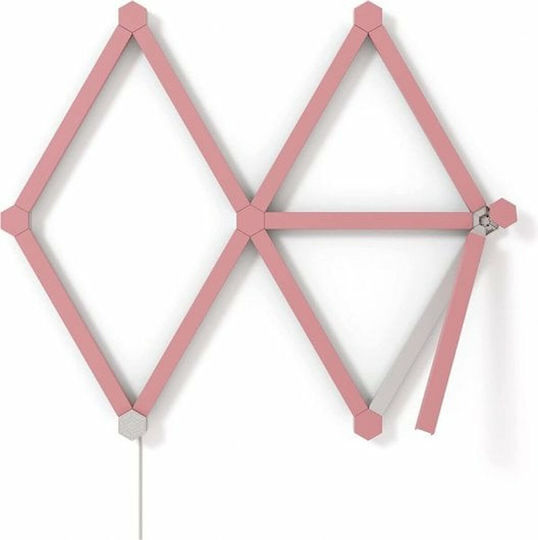 Nanoleaf Αξεσουάρ για Φωτιστικά Ροζ 9τμχ NL59-0001PM-9PK