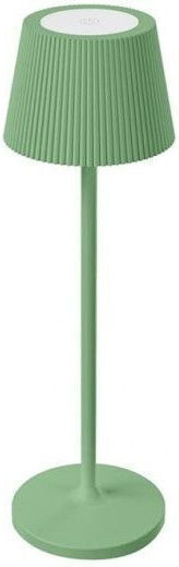 Bot Lighting Emma Metal Lampă de masă LED cu Abajur Verde și Bază Pale Green