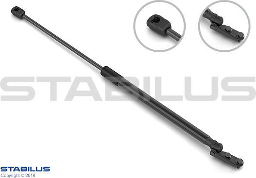Trunk Shock Absorber Nissan Murano Z51 Stabilus 761955
