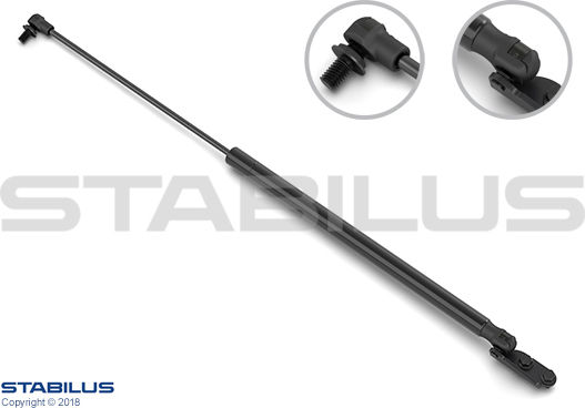 Trunk Shock Absorber Mazda 323 P V Ba Stabilus 577188