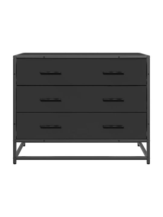 Comoda pentru Dormitor Negru 70x41x56buc