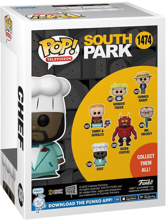 Funko Pop! Television: South Park - South Park Chef In Suit 1474