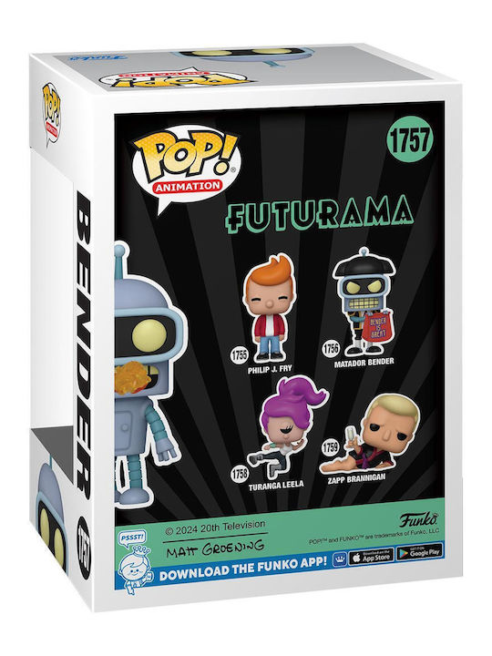 Funko Pop! Animation: Futurama - Futurama Bender* 1757 Exclusive