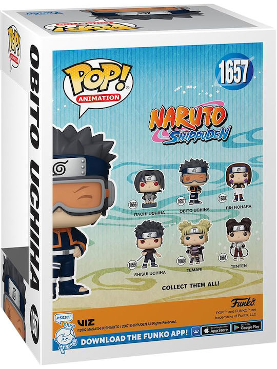 Funko Pop Figur Naruto Shippuden Obito Uchiha Jung #1657