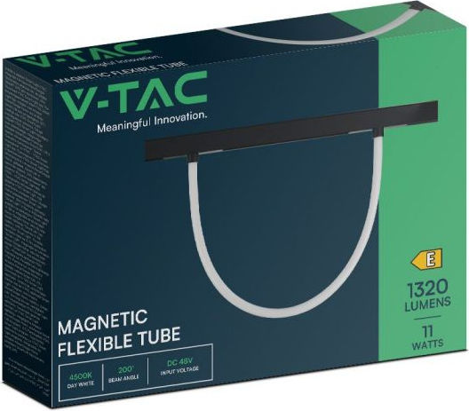 V-TAC Șină de Montare pentru Corpuri de Iluminat Negru 10277